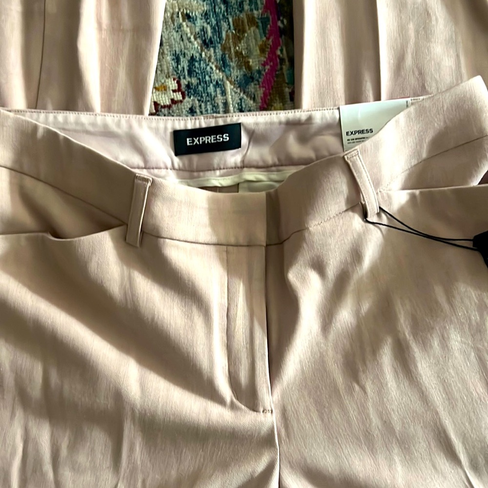 Rose colored Express pants